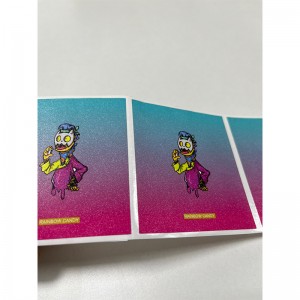 Градиентен замразен стикер