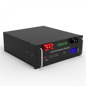 51.2V 100/150/200AH LIFEPO4 Литиева йонна система за съхранение на енергия в слънчеви енергийни системи с LCD