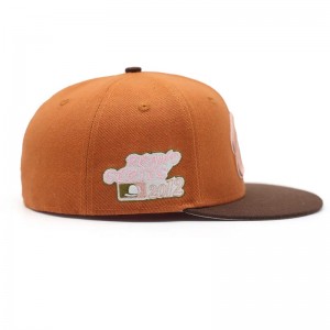 OEM/ODM 6 панел Персонализирана лого на бродерия Монтирани шапки за капачки