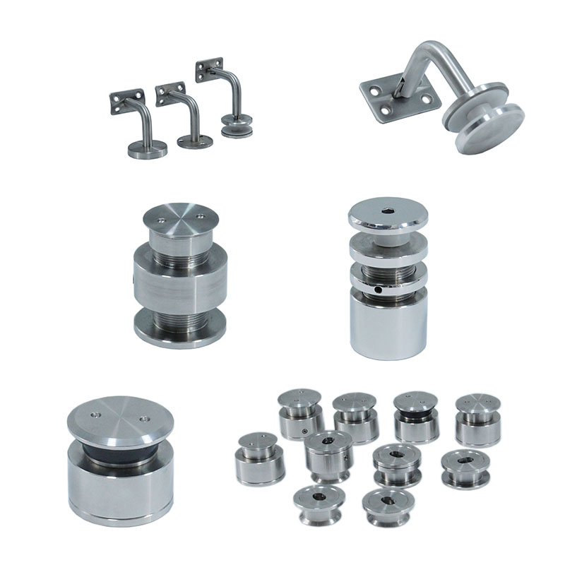 Аксесоари за парапети от неръждаема стомана стълби и балкон стъклени парапети аксесоари