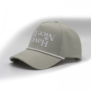 Men \\\\ \'s Hat Canvas 5 панел Персонализиран 3D печат Бейзболна капачка