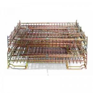 Подреждане на метални клетки за съхранение