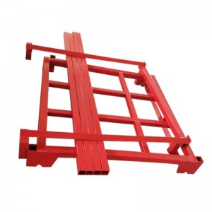 Стоманена багажник за подреждане на плочи