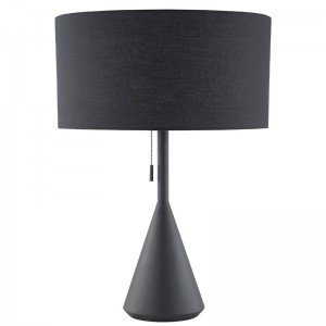 Black Finish Desk Lamp с превключвател на веригата за дърпане в стаята