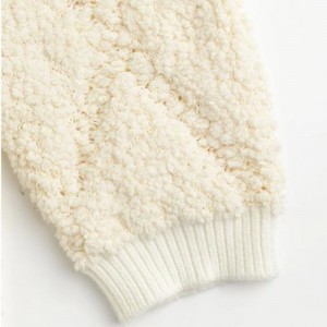 Небрежно меко докосване с дълъг ръкавски екипаж жени пуловер