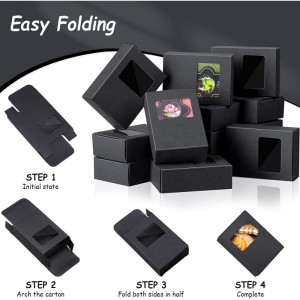 Персонализирана кутия за хартия с PVC материал