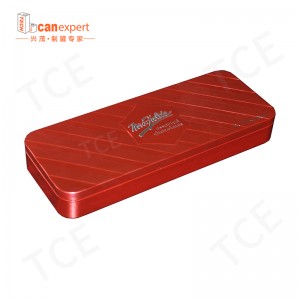 Персонализиран висококачествен занаятчийски подарък контейнер за бонбони буркани шоколадови бонбони метална кутия бисквитка м...