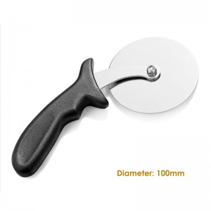 Полезна машина за пица за пица от неръждаема стомана с пластмасова дръжка лесна за почистване