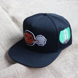 Пет панела плоска сметка за козирка класически щракане на шапка регулируем висок горен край модерен цветен стил тон Snapback шапка ш...