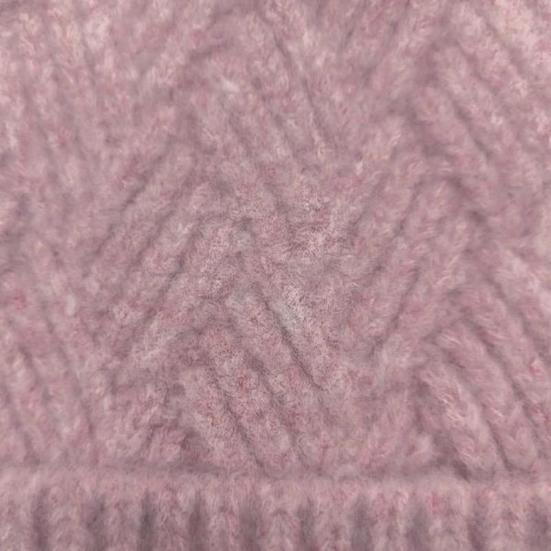 Топла зимна модна смес кабел плоска плетене шапка