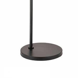 Диван на хотел Waterwalk до лампа с матово черно покритие в стаята