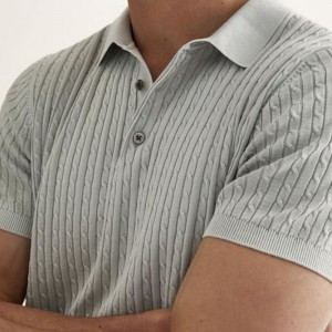 Персонализиран дизайнер Summer Summer Knit Knit Pullover Cotton Men \\\\\\\\\\\\ на пуловери