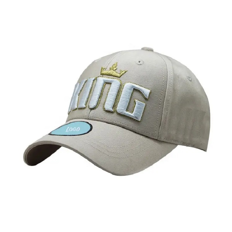 Професионално изработено по поръчка BCI Organic Cotton Twill 6 панел Структурирана спортна бейзболна шапка и шапка с 3D лого