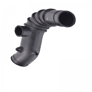 Черно автомобилен автомобилен маркуч за всмукване на въздух