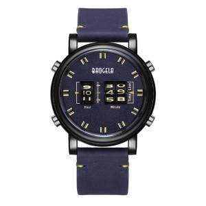 Baogela Fashion Men\'s Roller Design Business Clock Men Quartz Watch Waterproof Casual Sport Men Watch Relogio Masculino 22703