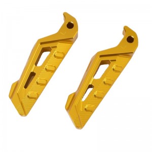 CNC модифицирани части мотоциклет заден крак заден крак въртя педал Големи аксесоари за мотоциклетисти Обработка на части за обра...