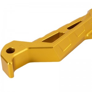 CNC модифицирани части мотоциклет заден крак заден крак въртя педал Големи аксесоари за мотоциклетисти Обработка на части за обра...