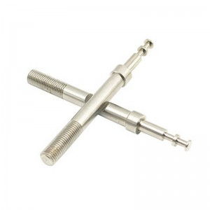 CNC обработка на оформени дълги винтове Медицински части Нестандартни части Персонализирана прецизна обработка на вала