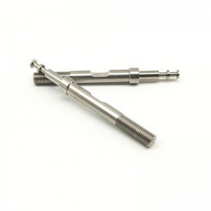 CNC обработка на оформени дълги винтове Медицински части Нестандартни части Персонализирана прецизна обработка на вала