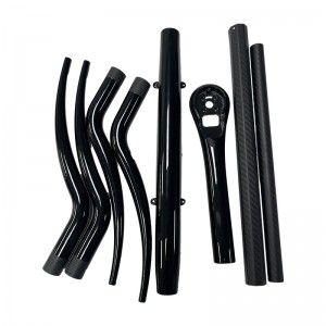 Персонализирани формовъчни въглеродни фибри Автоматични части 3K части от въглеродни влакна части