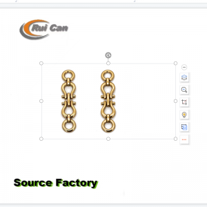 Закопчаване на обувки с цинкова сплав