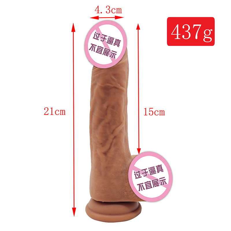 870 на едро популярен симулационен пенис пенис дидол секс играчка смука жени огромни реалистични кристални дилдо за жени мъже