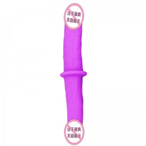 823/824 лесбийска двойна глава лилава възрастен секс играчки двойно проникване на дилдо глава двойна страна завършва дилдо за двойк...