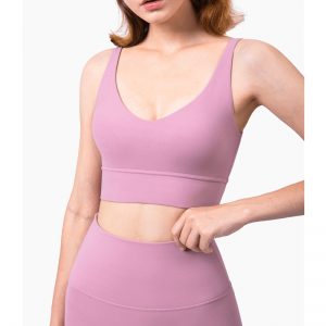 Анти-шок U-образна форма на събиране на спортен сутиен