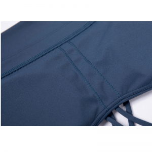 Плюс размер кръстосано подплатен спортен сутиен