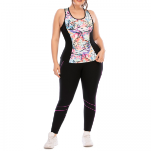 Флорален пач джобният йога комплект