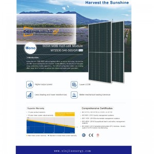 565 W M B B Photovoltaic Solar Energy Panel System Онлайн продажба