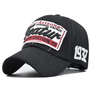 Unisex регулируем памук Персонализиран 6 панел монтирани шапки за бейзболна шапка с лого на персонализирана бродерия