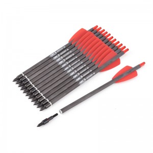 Nika Archery 113167-02 ID6.2mm 7.5inch въглеродни влакна болтове пластмасов нок стрелба с лък Kobry система adder \\\\ t