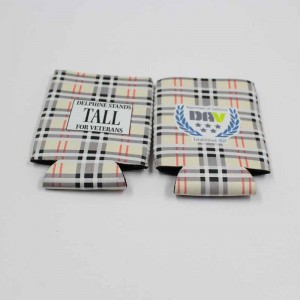 Произведено в Китай Персонализирано лого изолирано неопренов мъничък тънък бирен ръкав 12oz може да охлади Coozies