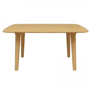 Бамбук край на таблица 31 инч кафе чай за чай за хол хол домашно мебели