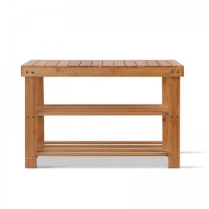 Бамбукова обувка BENC BOTH Организиране на тапициран багажник за вход за съхранение на багажника