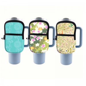 Неопренова торбичка за бутилка с вода за 40oz 20oz 30oz, дамски фитнес аксесоари с регулируема каишка