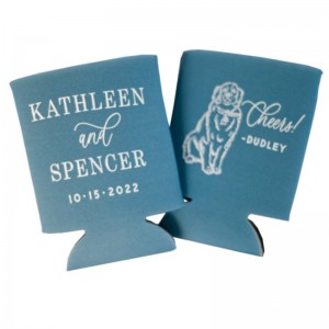 Персонализирана от едро Пячен пяна охладител Стъмил държач бира може да ръкав изолиран тънък евтин 3 4 5 мм 330мл охладител koozy с лого