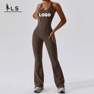 Висококачествени анцузи Комплекти за тренировка йога фитнес комбинезони за жени Едно парчета безпроблемни йога комплекти боди ...