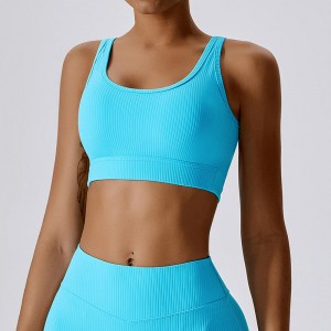 SC10167 спортен сутиен за големи гърди за йога къси панталони момиче Китай безпроблемно подплатена спортна фитнес тренировка фитне...