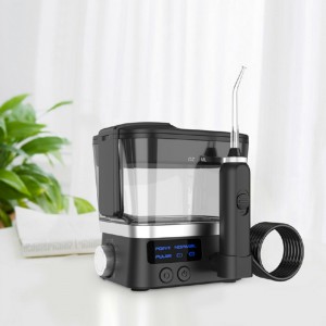 Популярен дизайн мощен почистващ зъб Неограничено налягане 3 режима воден флосър зъбен флос реактивен флосър дом