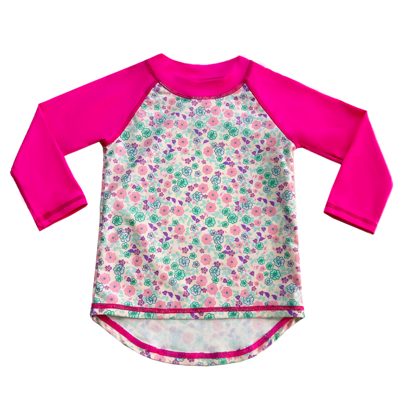 Цветният дизайн цветен дизайн контраст на твърд цвят бебешки бански костюм