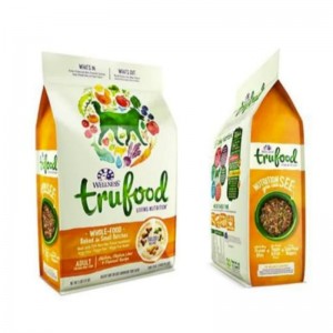 Персонализирайте Big 10kg 15kg 20kg Заледими Zipper Pla PBAT Биоразградим пластмасови домашни любимци за домашни любимци Опаковка за опаковка ...