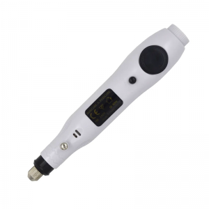 Доставчици на нокти Електрически нокти за пробиване на файл Маникюр мини свредло 6 бита бита Маникюр Машина Електрически трениро...