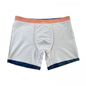 Модна пълна печатна обикновена цветна бельо Мъже на коледните боксери Персонализирайте удобното меко мъже бельо