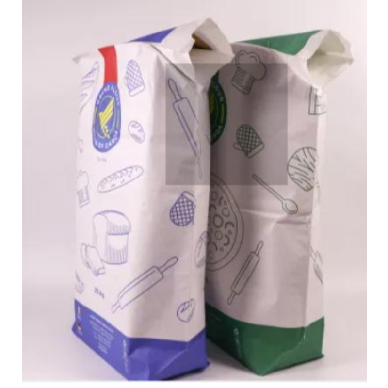 Многослойни крафт хартия пшеница хлебнарница за пакета с брашно с размер на опаковка 25 кг 25 кг
