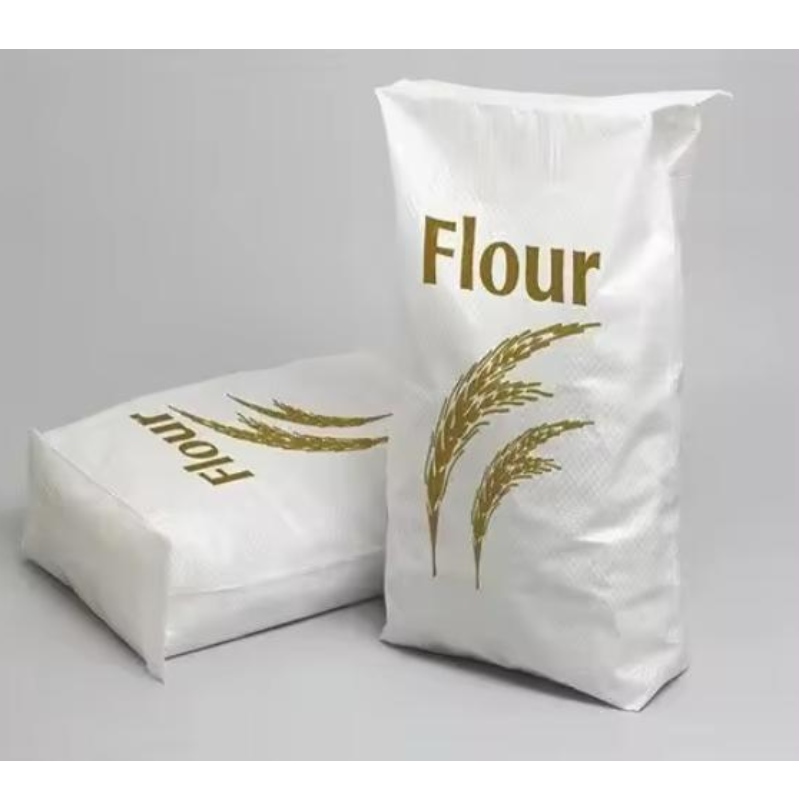 Персонализиран на едро 1 кг 2 кг 5 кг 10 кг рециклируемо стойка четири странични уплътнения хранителни зърна милар пшеница на прах царевица брашно Опаковка чанта за опаковка