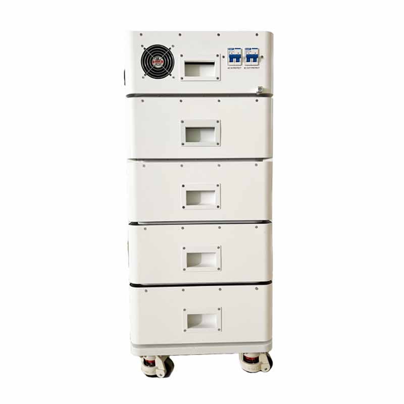 Подреждаща се енергийна домашна съхранение 10kWh Battery Lithium Battery Storage 51.2V 190A с 6000W инвертор