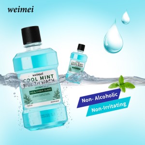 Прохладна мента вода за уста