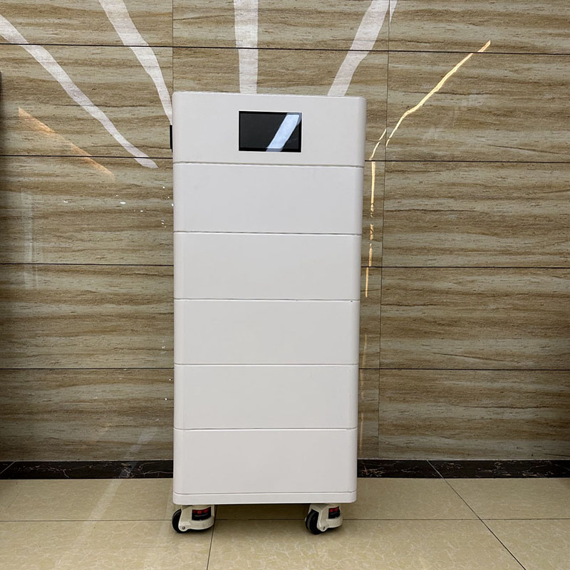 51.2V 100A lifepo4 подредена батерия с интелигентен интелигентен LED екран 5kWh 10kWh 15kWh 20kWh Max захранване до 40kWh